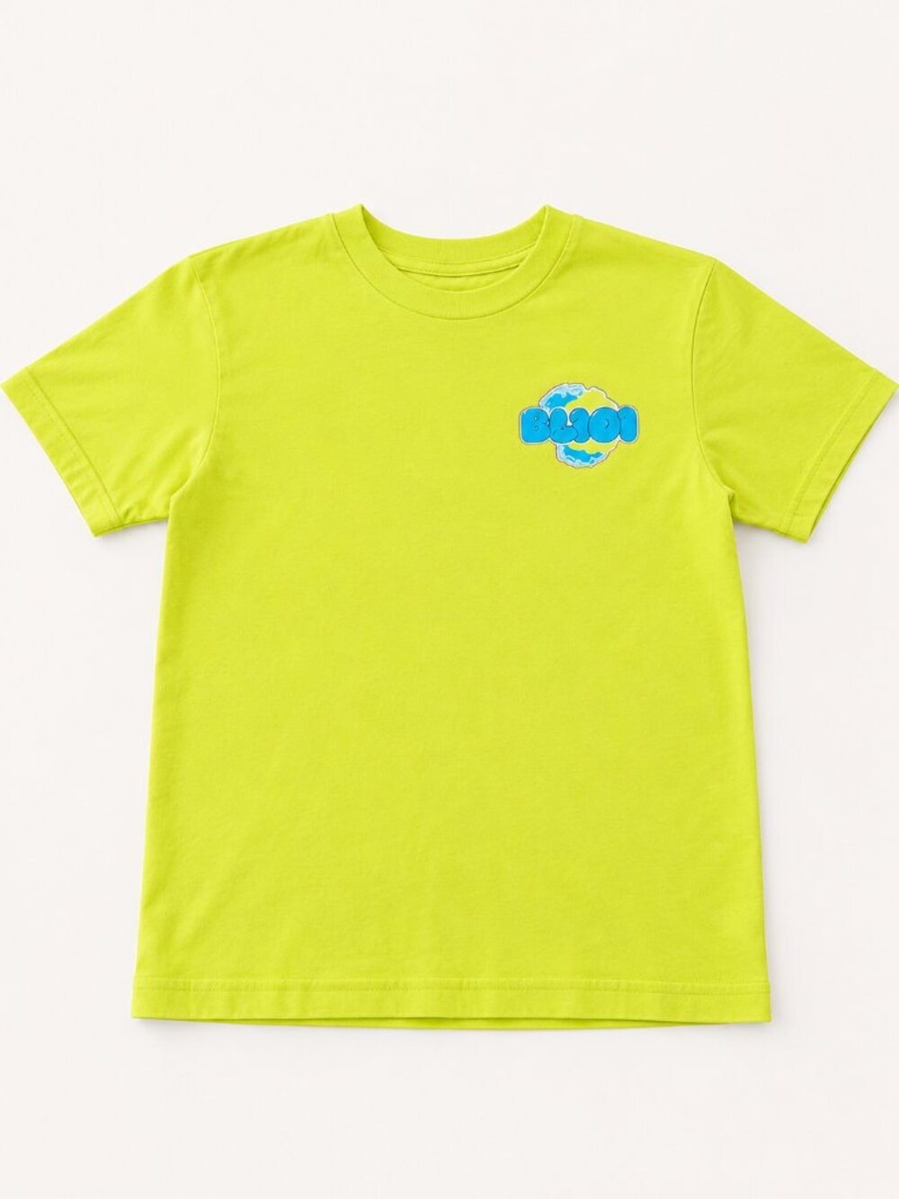 Baseball Lifestyle 101 Cotton Candy Tee Neon Youth Small